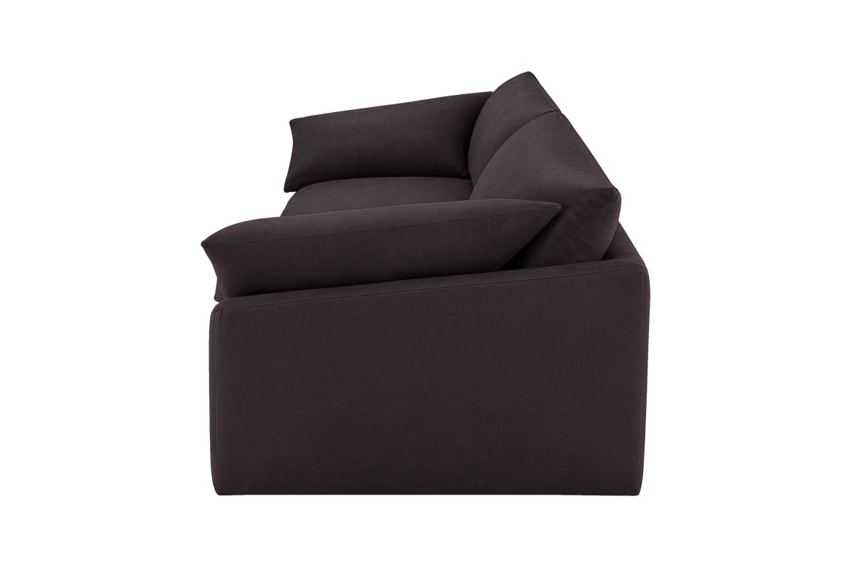 Lotus Large Sofa in Dante Charcoal