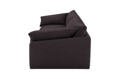 Lotus Large Sofa in Dante Charcoal