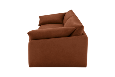 Lotus Large Sofa in Dante Hazel