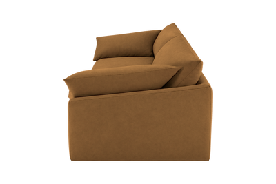 Lotus Large Sofa in Felix Pisco