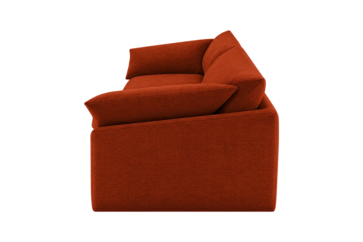 Lotus Large Sofa in Roni Poppy