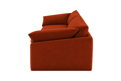Lotus Large Sofa in Roni Poppy