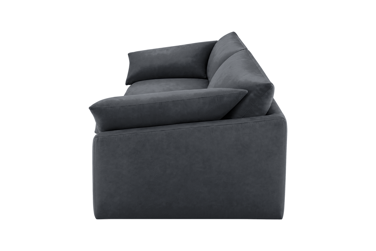 Lotus Large Sofa in Dante Shark