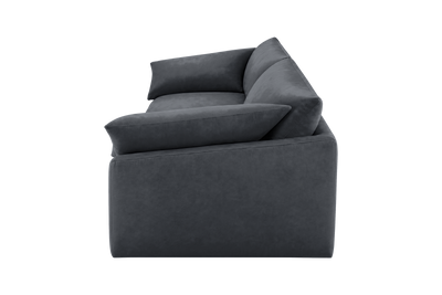 Lotus Large Sofa in Dante Shark