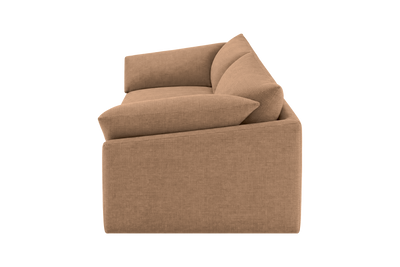Lotus Small Sofa in Roni Biscotti
