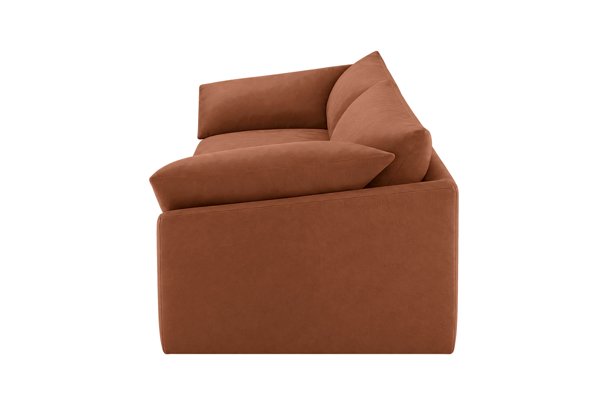 Lotus Small Sofa in Dante Hazel
