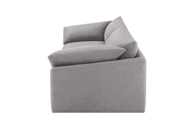 Lotus Small Sofa in Dante Meteor