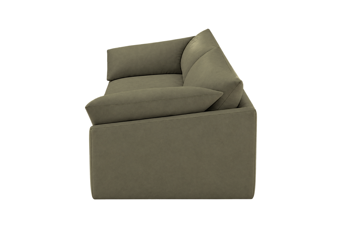 Lotus Small Sofa in Felix Olive