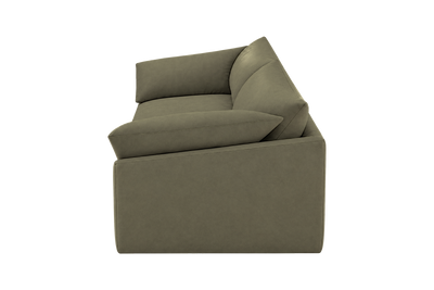 Lotus Small Sofa in Felix Olive