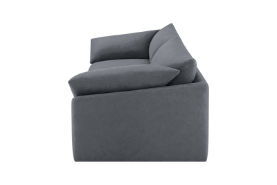 Lotus Small Sofa in Dante Shark