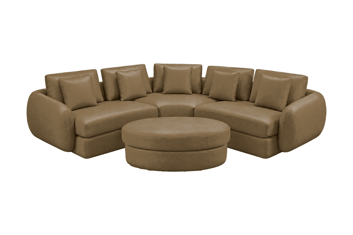 Milo Corner Sofa in Momo Olivia