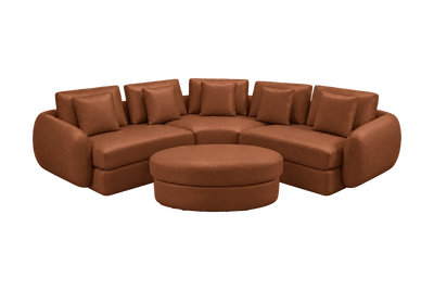 Milo Corner Sofa in Momo Porto