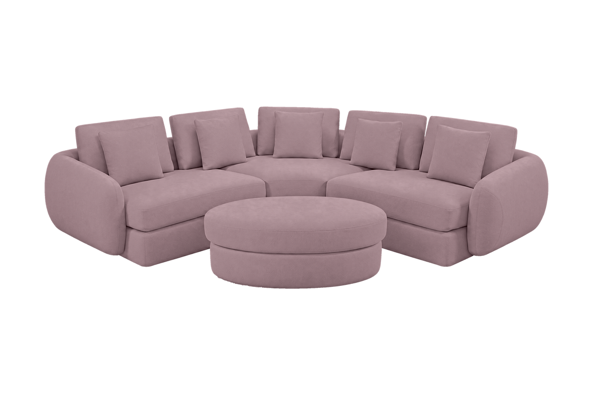 Milo Corner Sofa in Fresco Saint-Tropez