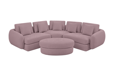 Milo Corner Sofa in Fresco Saint-Tropez