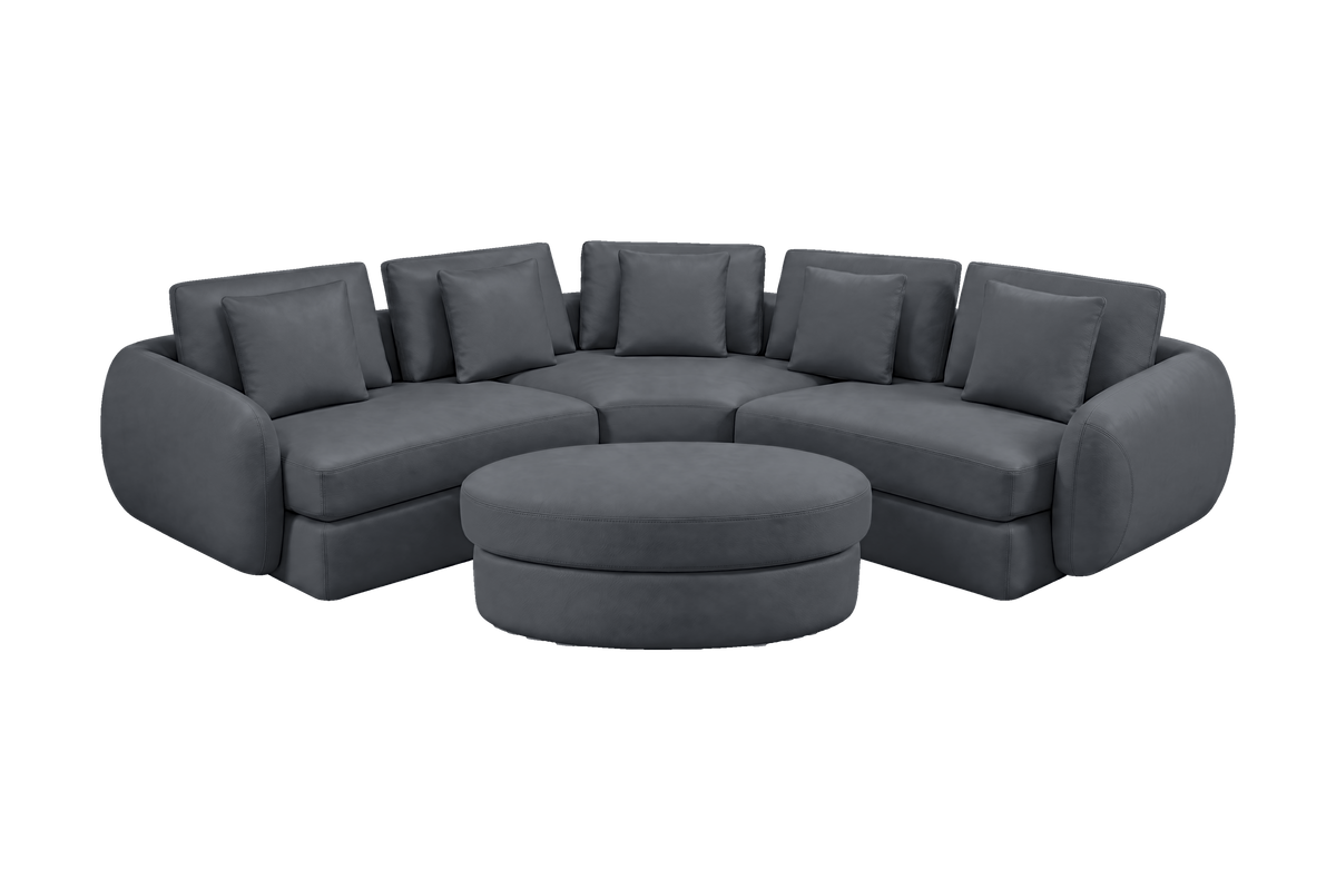 Milo Corner Sofa in Dante Shark