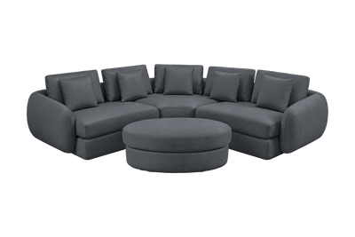 Milo Corner Sofa in Dante Shark