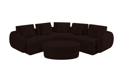 Milo Corner Sofa in Mosquito Terra