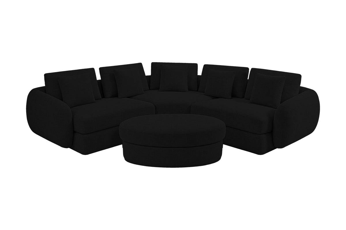 Milo Corner Sofa in Mosquito Yves
