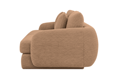 Milo Large Sofa in Roni Biscotti