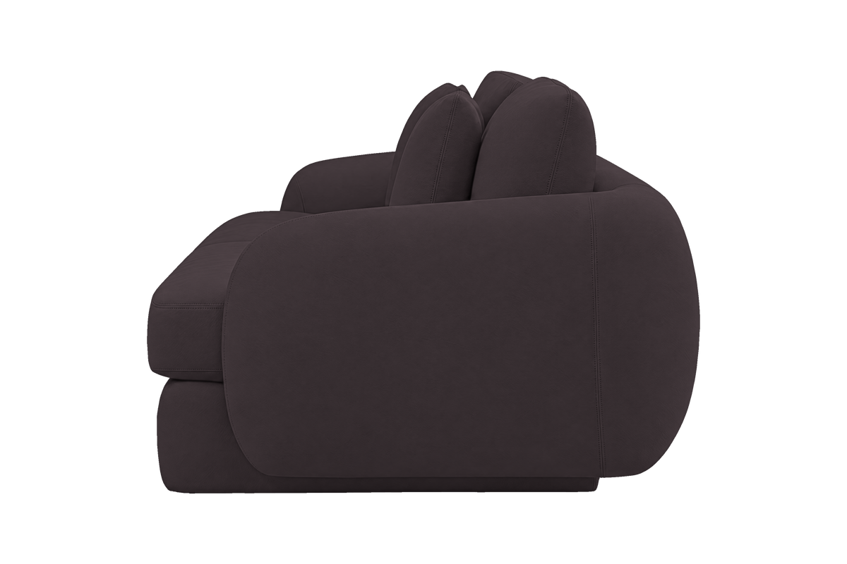 Milo Large Sofa in Dante Charcoal