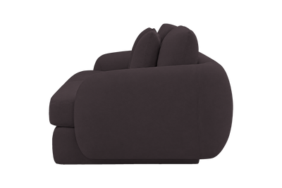 Milo Large Sofa in Dante Charcoal