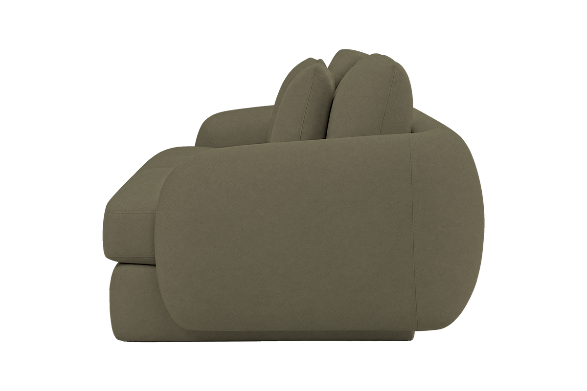 Milo Large Sofa in Felix Olive