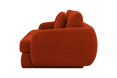 Milo Large Sofa in Roni Poppy