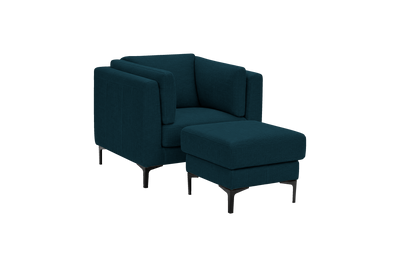 Oli Armchair in Roni Deep Lake