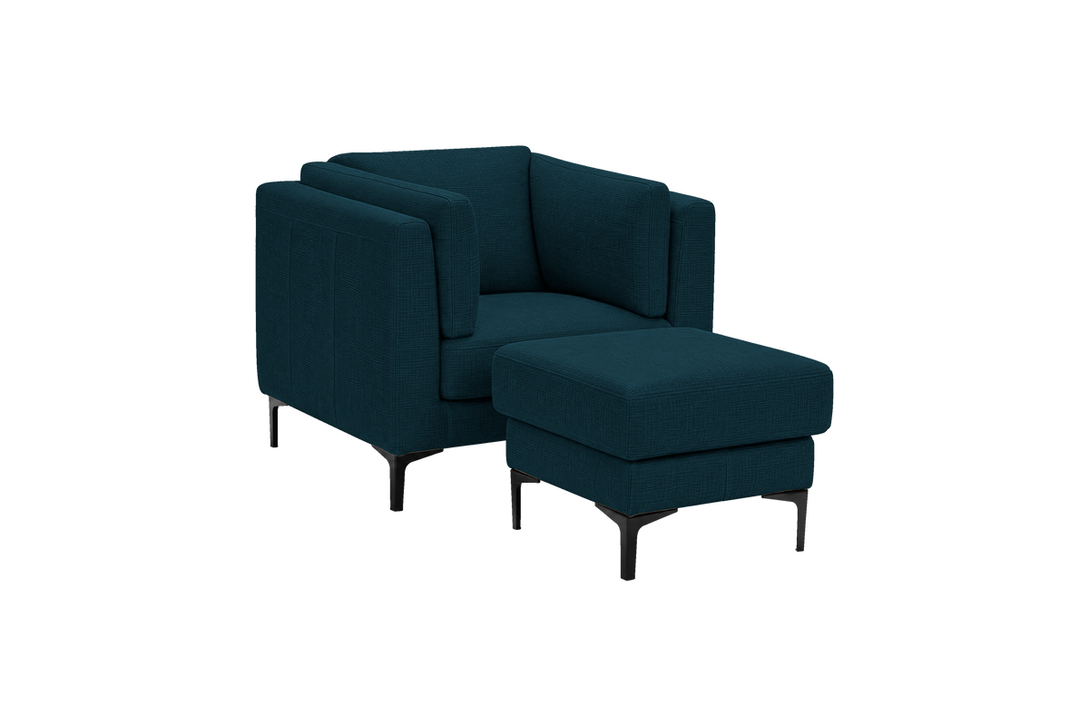 Oli Armchair in Roni Deep Lake