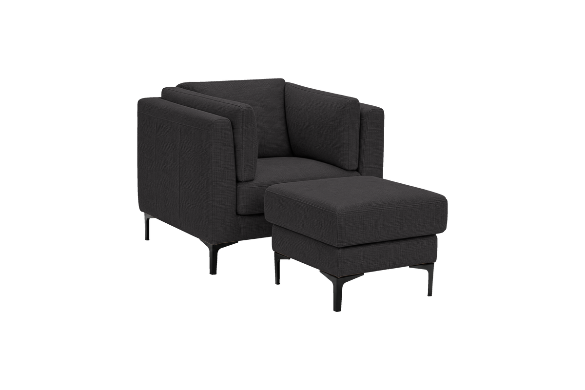 Oli Armchair in Roni Ember