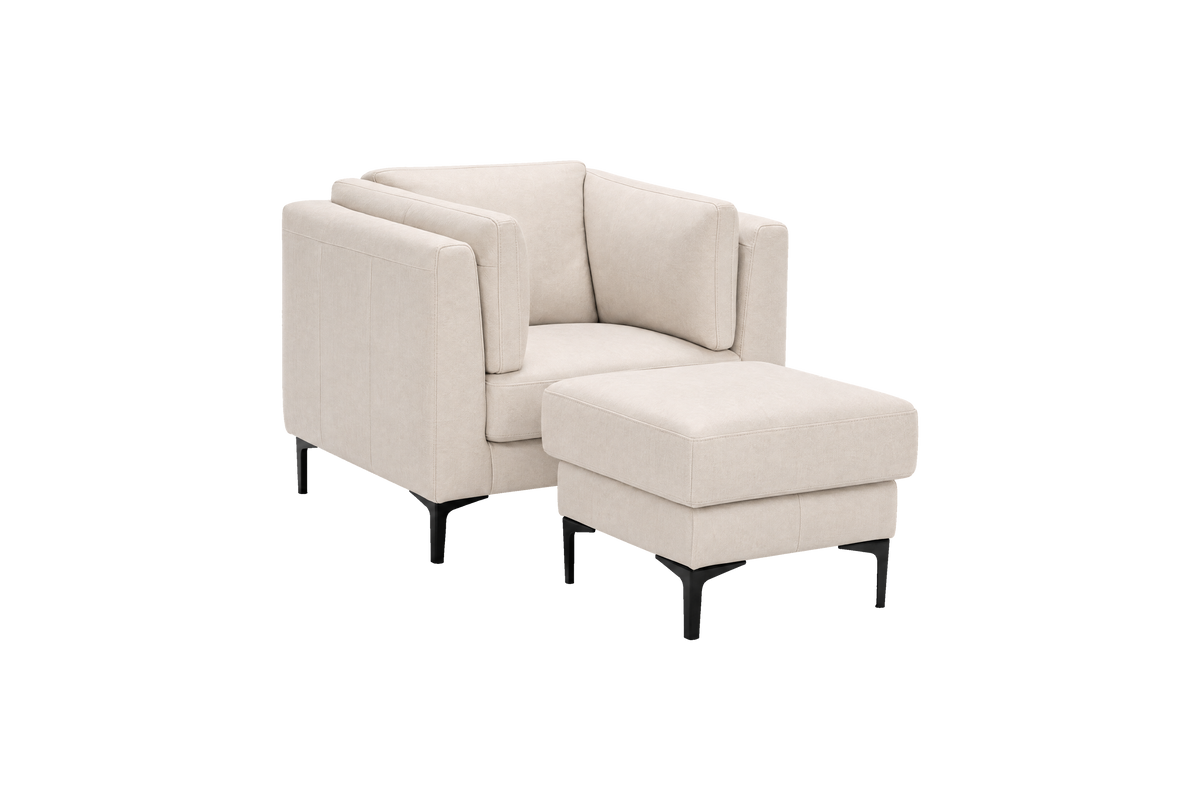 Oli Armchair in Fresco Milky