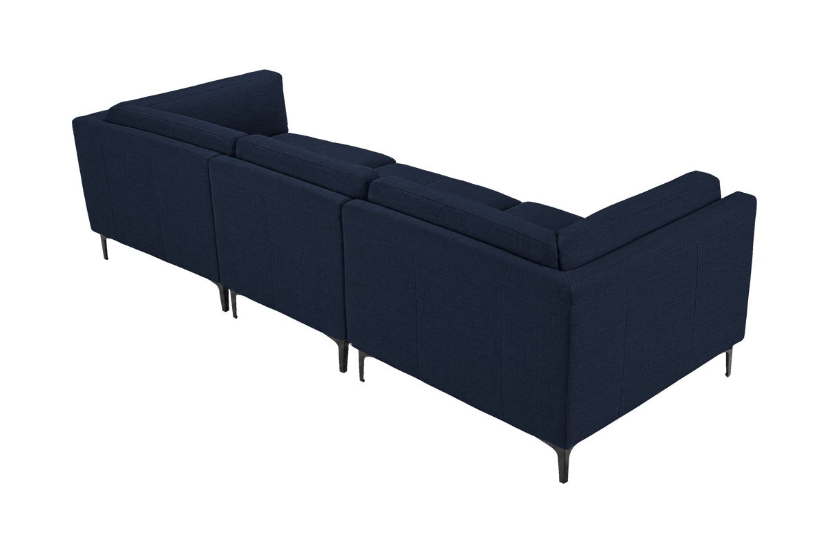 Oli Modular Large Sofa in Roni Ember Blue