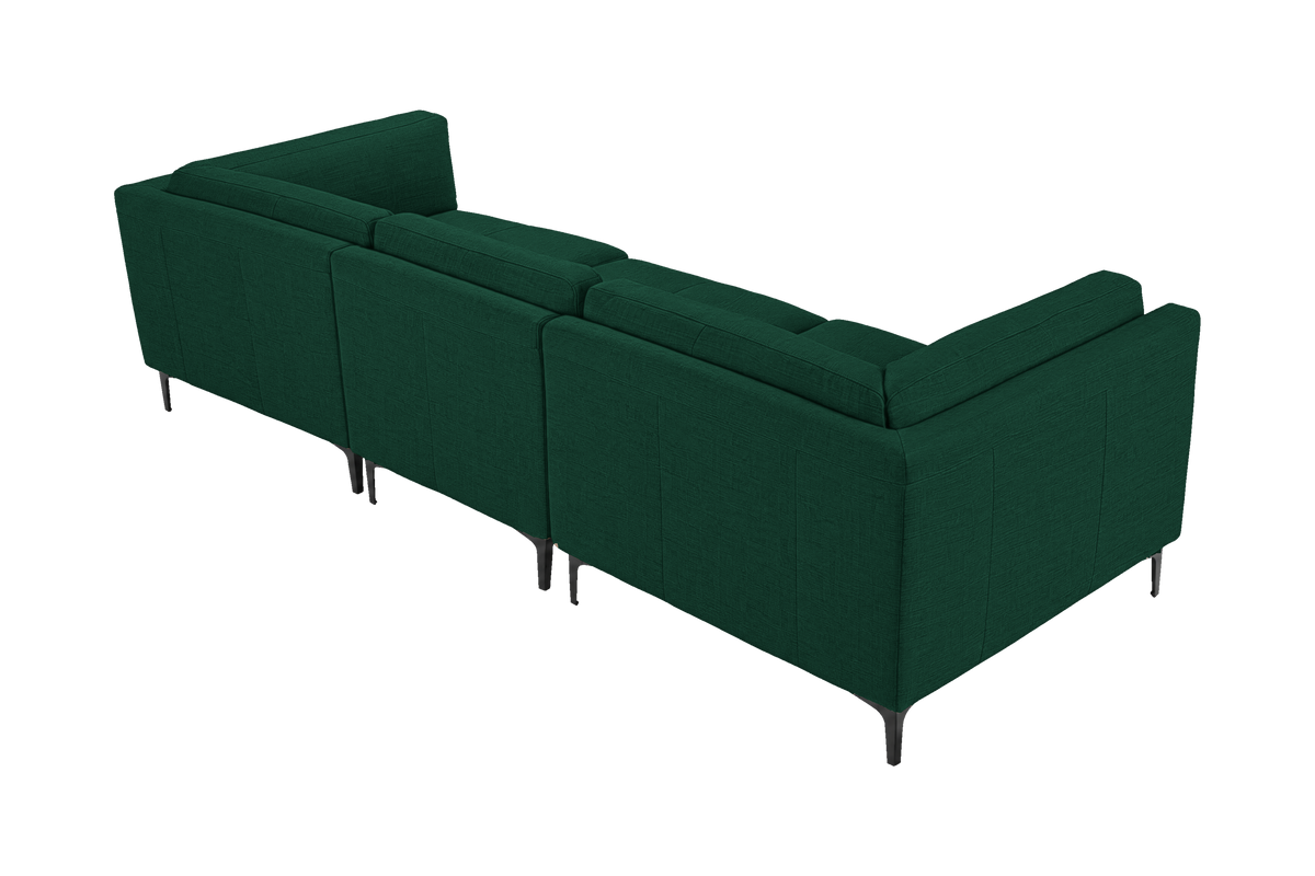 Oli Modular Large Sofa in Roni Frog