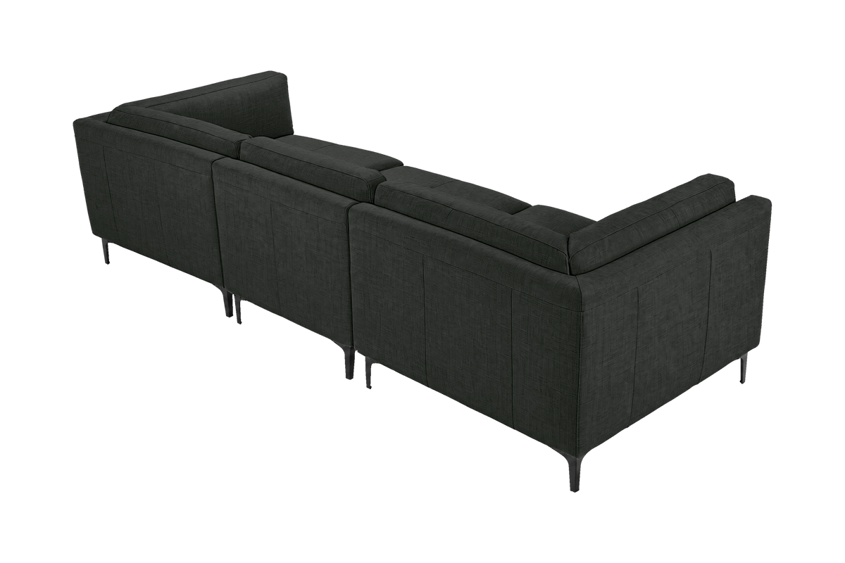 Oli Modular Large Sofa in Mosquito Lola