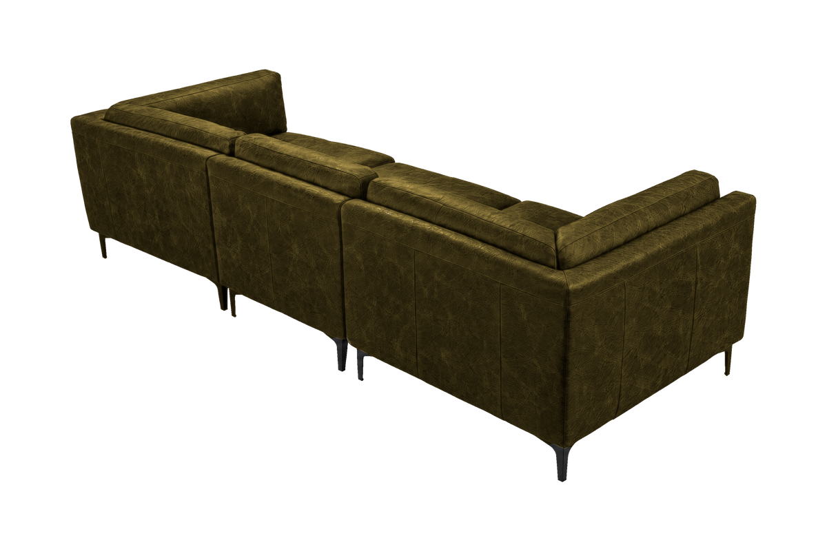 Oli Modular Large Sofa in Celine Maverick