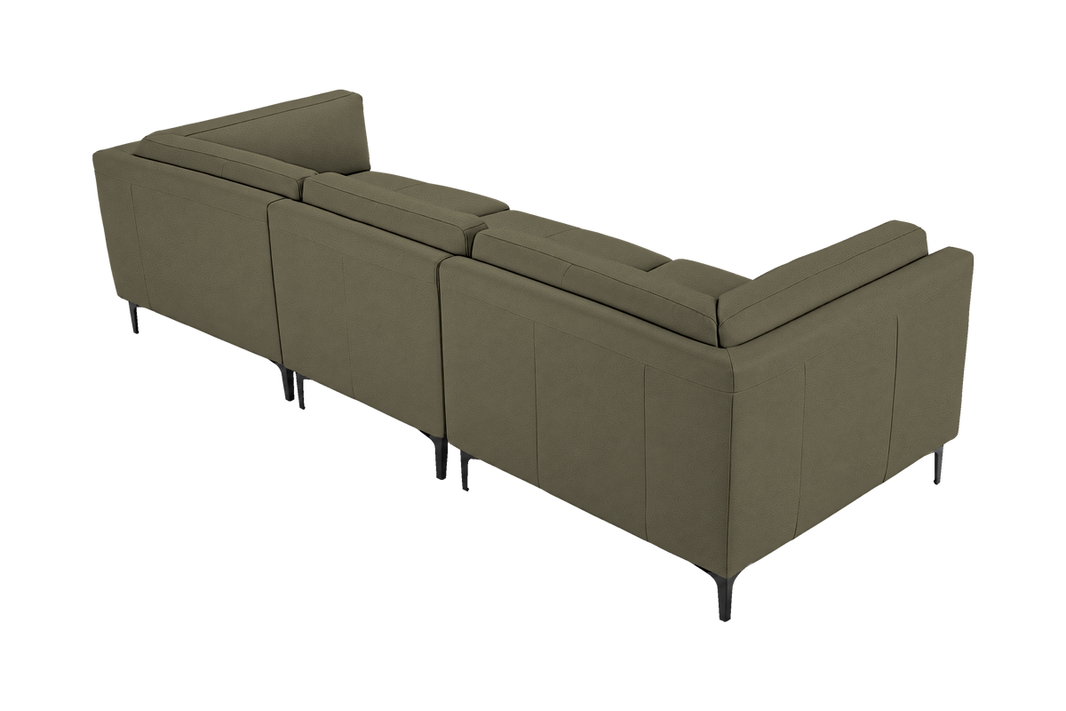 Oli Modular Large Sofa in Felix Olive