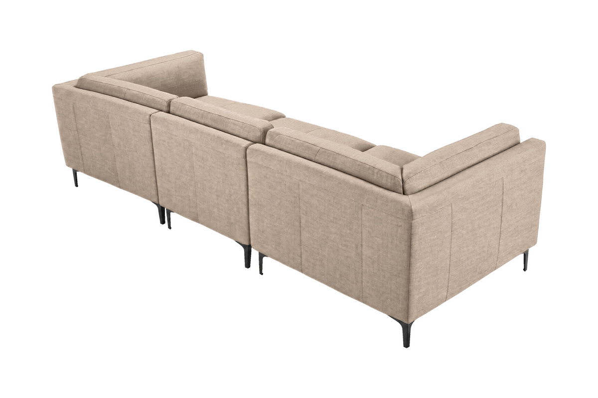 Oli Modular Large Sofa in Roni Pine Nut