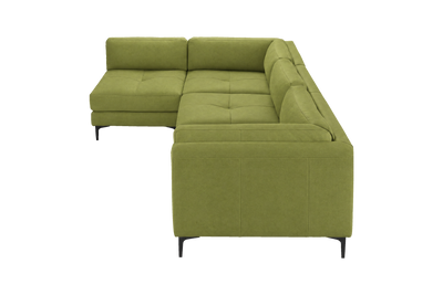 Oli Modular Left Open Corner Sofa in Fresco Key Lime