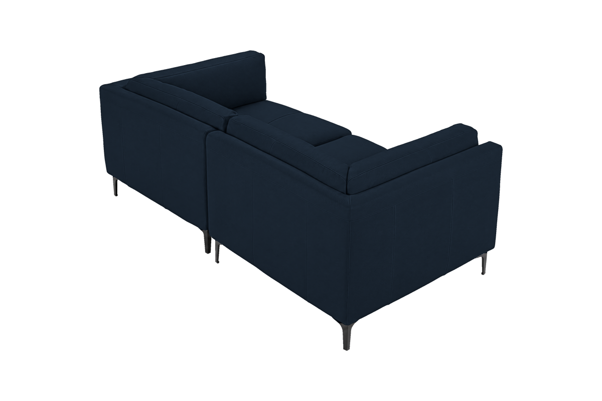 Oli Modular Small Sofa in Dante Aqua