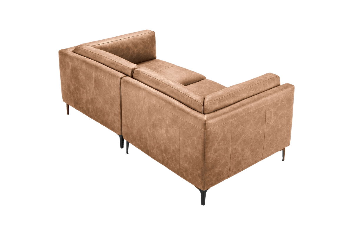 Oli Modular Small Sofa in Celine Camel