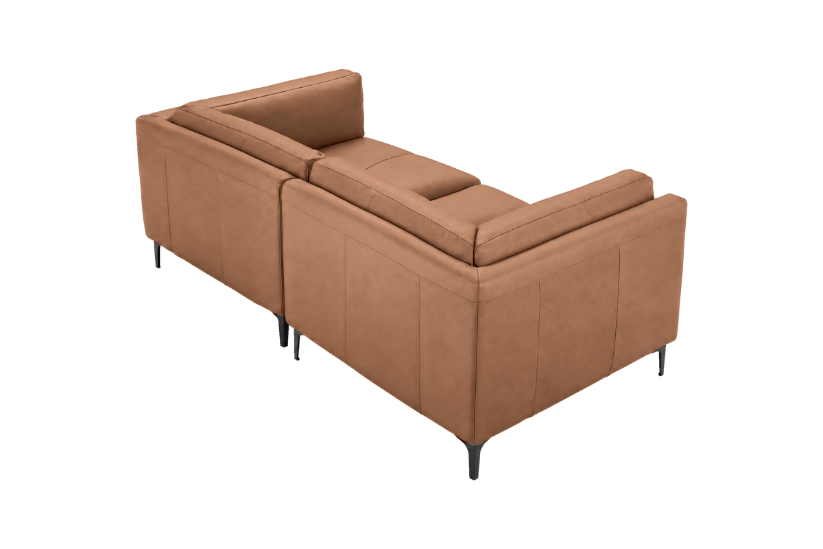 Oli Modular Small Sofa in Momo Camel