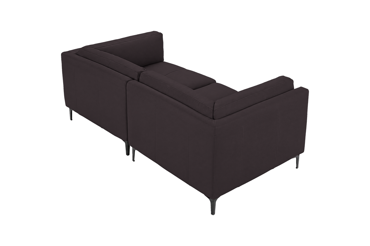 Oli Modular Small Sofa in Dante Charcoal