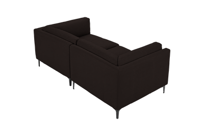 Oli Modular Small Sofa in Dante Ebony