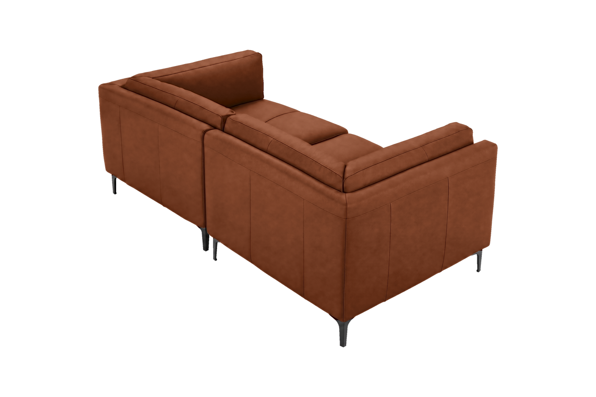 Oli Modular Small Sofa in Dante Hazel