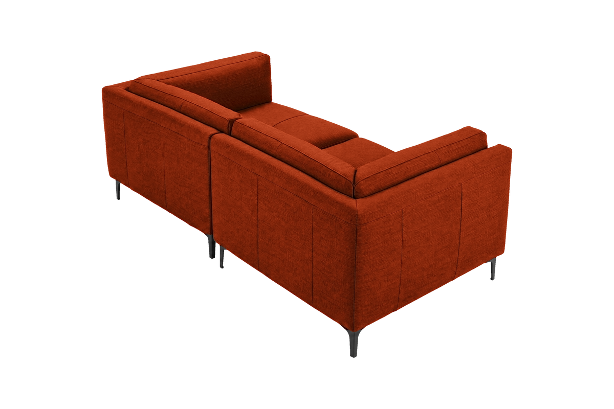 Oli Modular Small Sofa in Roni Poppy