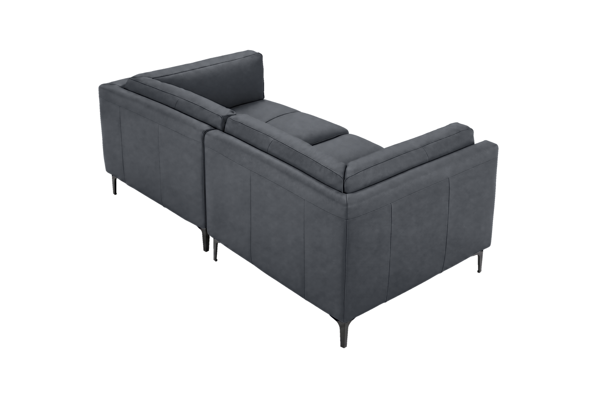 Oli Modular Small Sofa in Dante Shark