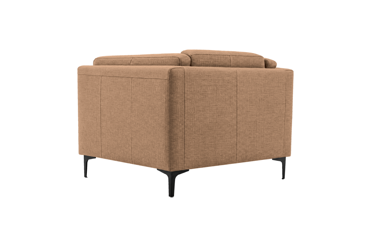 Oli Plus Armchair in Roni Biscotti