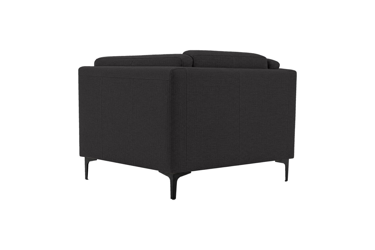 Oli Plus Armchair in Roni Ember