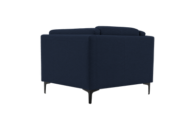 Oli Plus Armchair in Roni Ember Blue
