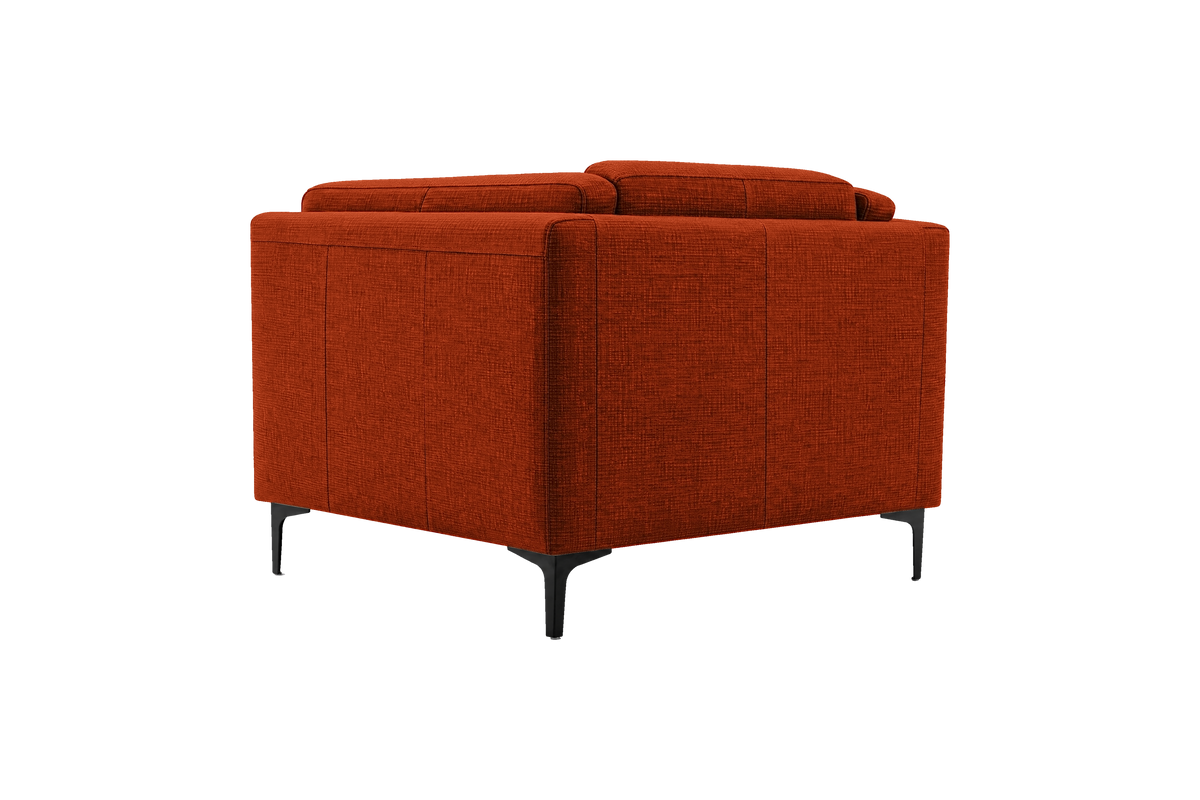 Oli Plus Armchair in Roni Poppy